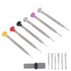 6pcs Watch Screwdriver Set Watch Repair Link Removral Accurate Screwdriver Set for Eyeglass Jewelry