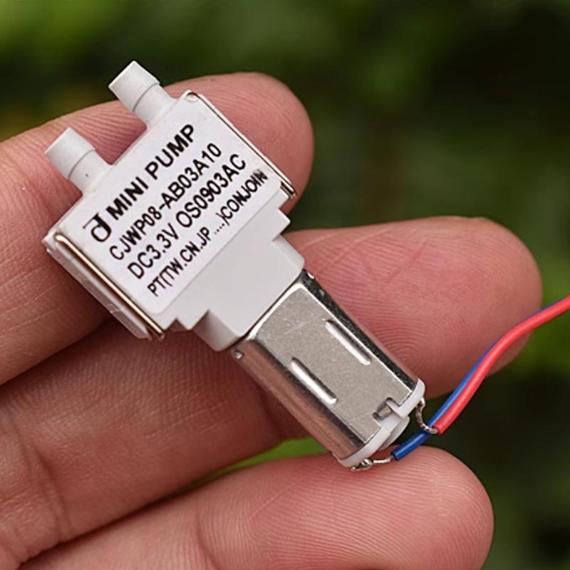 1 шт. Diy аксессуары мембранный насос мини Cjwp08 DC 3 В 3,3 В 3,7 В вакуумный насос самовсасывающий всасывающий водяной насос