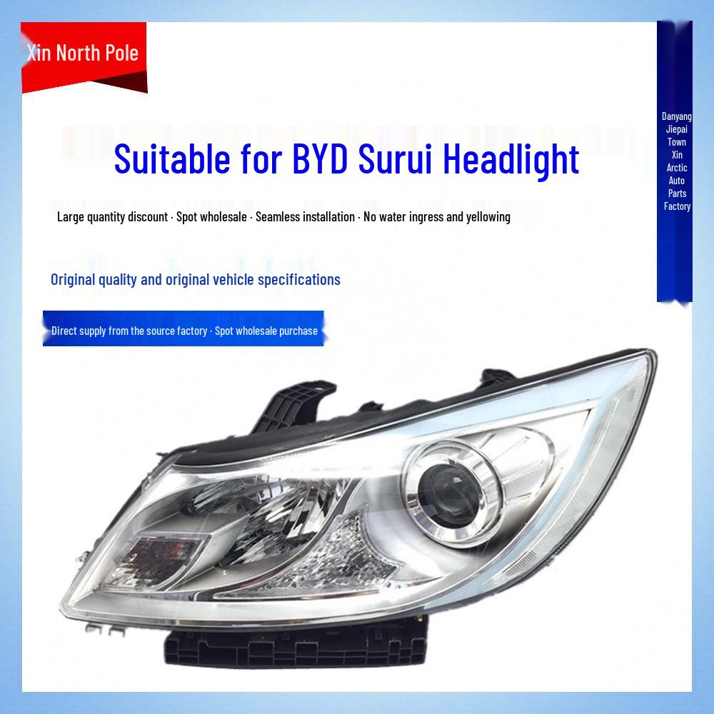 Compatible with BYD Surui Headlight Assembly.
