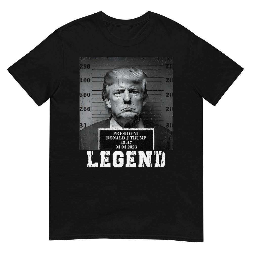 Футболка с изображением Трампа 2024, фоторобот, Президент, Легенда