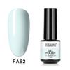 ROSALIND 80 Colors Pure Color Gel Nail Polish Nail Art Manicure Semi Permanent Gel UV Hybrid Varnishes Base Top Coat Enamels Nail Gel New