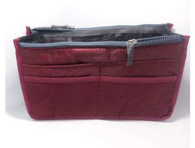 Organizer Insert Bag Women Nylon Travel Insert Organizer Handbag Purse Large Liner Lady Makeup Cosmetic Bag Cheap Female Tote