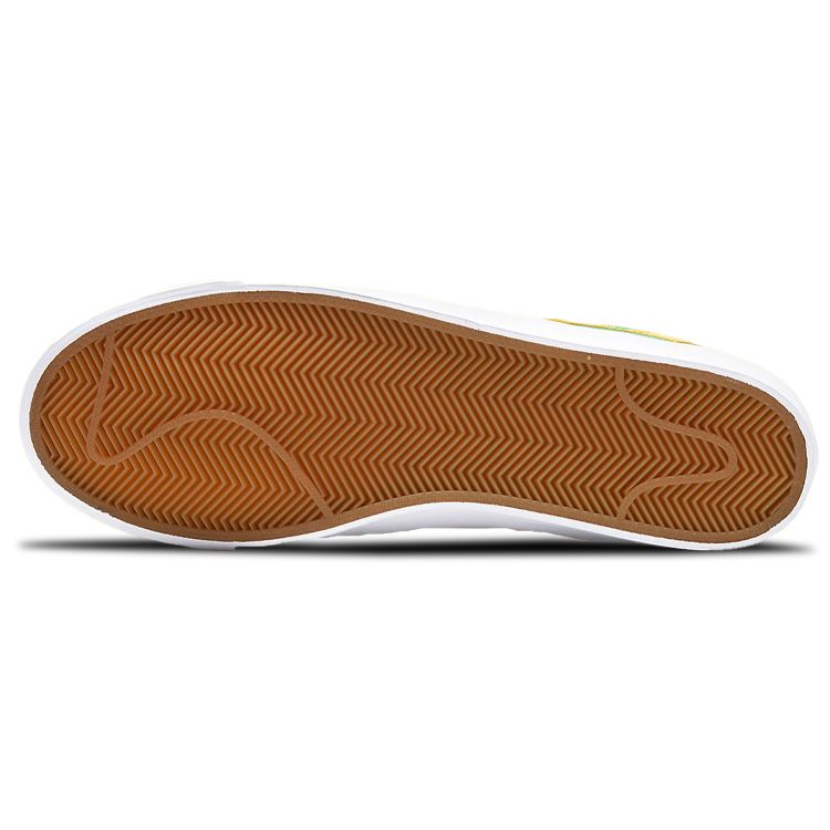 Nike Zoom Blazer Low Pro GT SB Lucky Green Gold Кроссовки унисекс Черно-белые Университетское золото DC7695-300