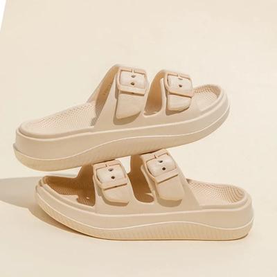 Облачные тапочки Женские Мужские Шлепанцы Пляжные Сандалии Ванные Нескользящие Слайды Домашняя Обувь для Дома Мужские Женские Тапочки Zapatos Mujer