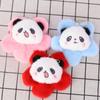 Cute Sunflower Panda Pendant Plush Toy Doll Giant Panda Bag Hanging Keychain