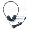 3.5mm Wired Headphones No Microphone Universal Pc Gaming Headset Noise Reduction Stereo Earphones Helmet For Laptop Computer