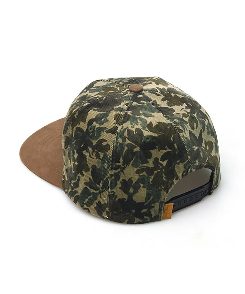 Eondeokeonteulol Ежедневная кепка-snapback с жестким козырьком Однотонная Упаковка / Японская ткань / Оливковый Цвет Падающих Листьев