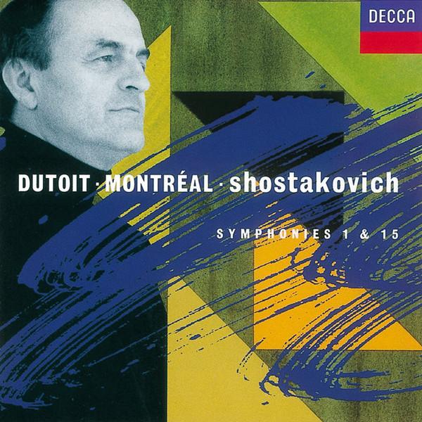 CD ДМИТРИЙ ШОСТАКОВИЧ - Симфонии 1 и 15 / Orchestre Symph 4368382 Decca 1994 Германия Классика Б/У