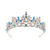 Children's Crown Tiara Princess Rhinestone Headband Model Catwalk Performance Crown Girls Birthday Dress Hair Accessories