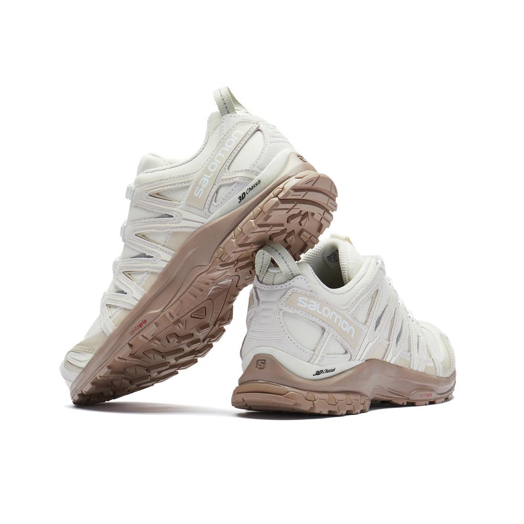 SALOMON Xa Pro 3D Suede Casual Versatile Supportive Low-Top Running Shoes Unisex Running Shoes Vanilla Earth-Brown Beige 474786