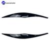 For BMW Series 3 E90 E91 320i 330i 2005-2012 Car front headlight decoration lamp eyebrow modified with carbon fiber accessories