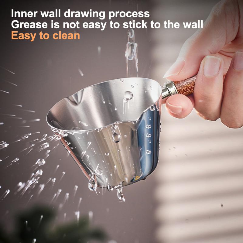 Мерный стаканчик для эспрессо, Маленькие стаканчики для эспрессо с ручкой, Мини-аксессуар для кофейни с V-образным носиком