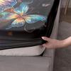 Color Butterfly Pattern Sheet Three-Piece Digital Printed Sheet Bedding Set Adult Children