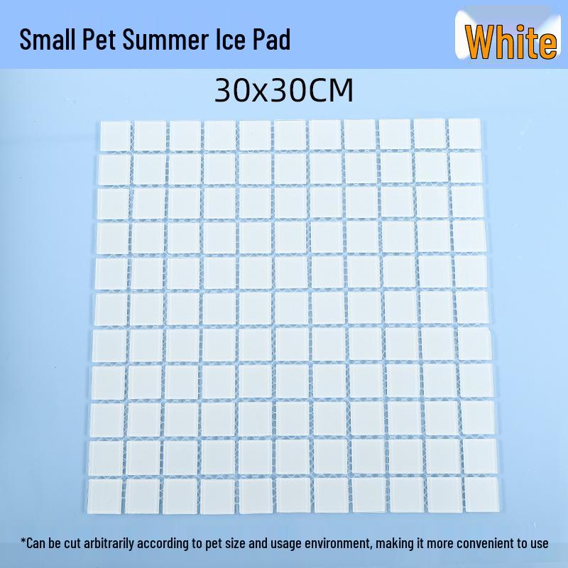 Aluminum Pet Cooling Pad for Rabbits and Hamsters - Summer Heat Relief and Insulation Sheet