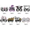 Halloween Glasses Frame Cosplay Costume Eyeglasses For Halloween Party Supplies And Party Favors Cosplay Party Props For Girls Women Men Decorationtyp