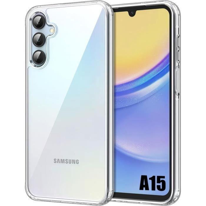 Coque Antichoc - Booling - pour Samsung Galaxy A15 - Souple - Silicone - Transparent