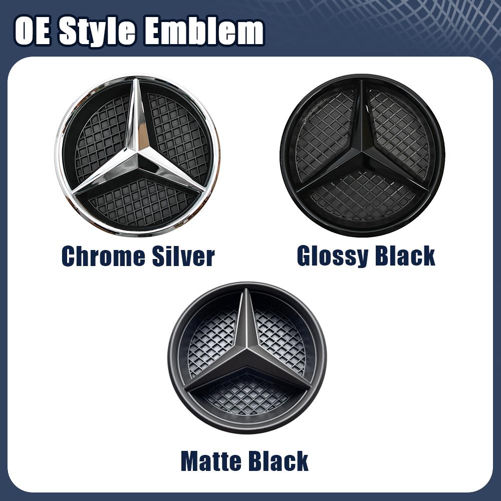 Эмблемы на решетку радиатора для Mercedes Benz A W176 B W246 C W205 E W212 W207 S W217 R W251 SL R231 ML W166 GL X166 GLA X156 GLK X204