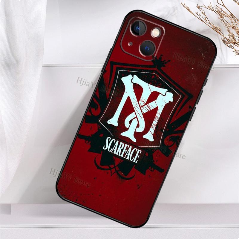 Чехол Scarface Al Pacino Tony Montana для iPhone 13 12 11 14 Pro XS Max X XR 7 8 Plus SE2 12 13 Mini, задняя крышка, чехол для телефона