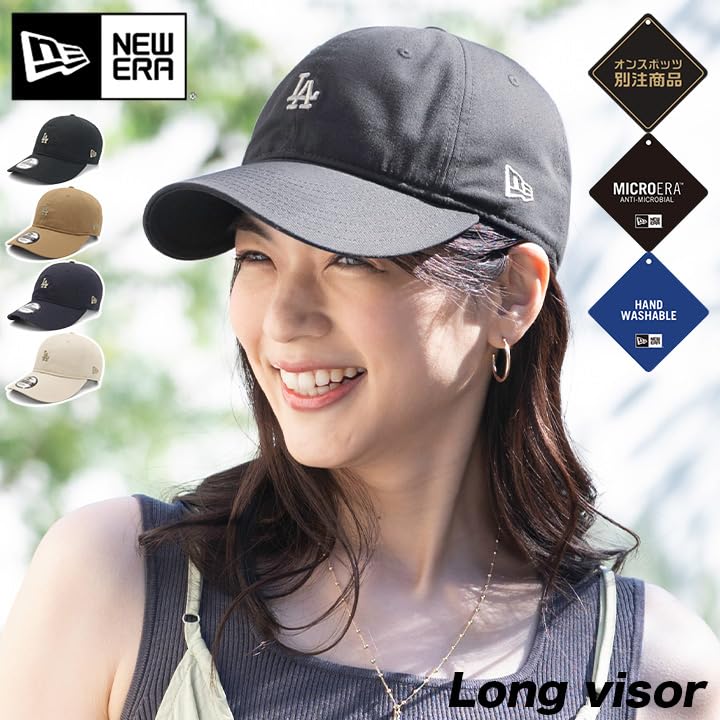 New Era 9THIRTY EasySnap Cap 15198836 NER37C2627 LA New Era 9THIRTY Long Visor Mini Logo LA Los Angeles Dodgers ONSPOTZ Exclusive Mini Logo MLB Los