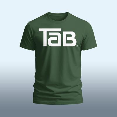 TAB Cola Company логотип смешная футболка Размер S-5XL Сделано в США Унисекс футболка