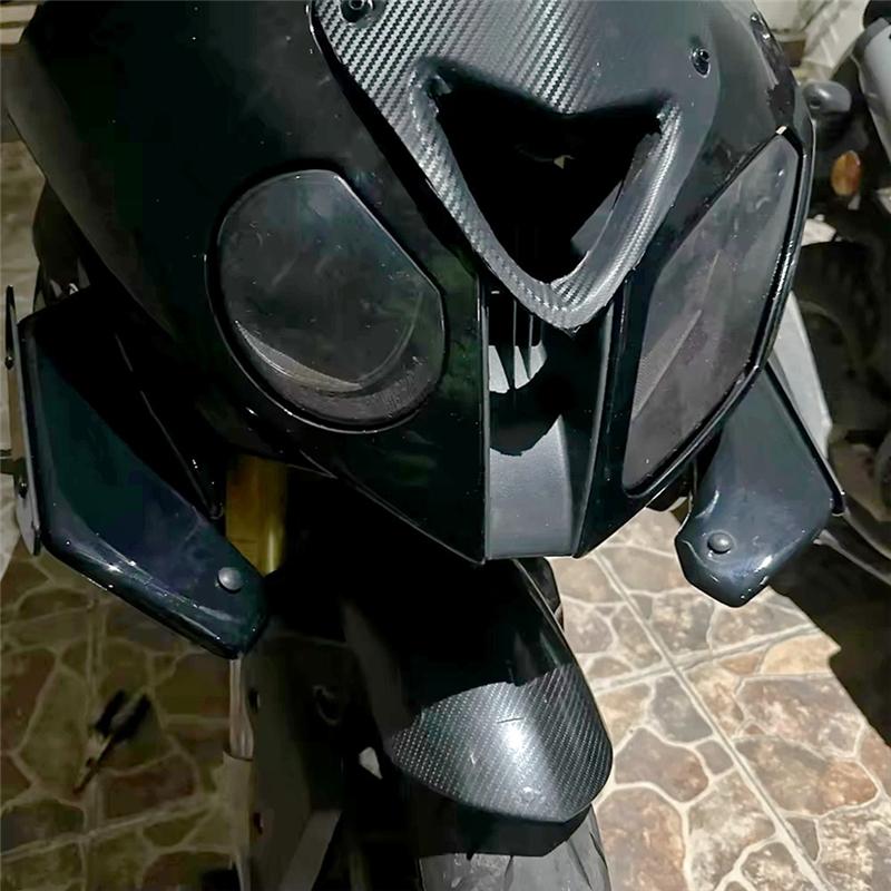 A51K-Motorcycle Side Fairing Panel Cover Downforce Spoiler For BMW S1000RR 2010-2018 Accessories