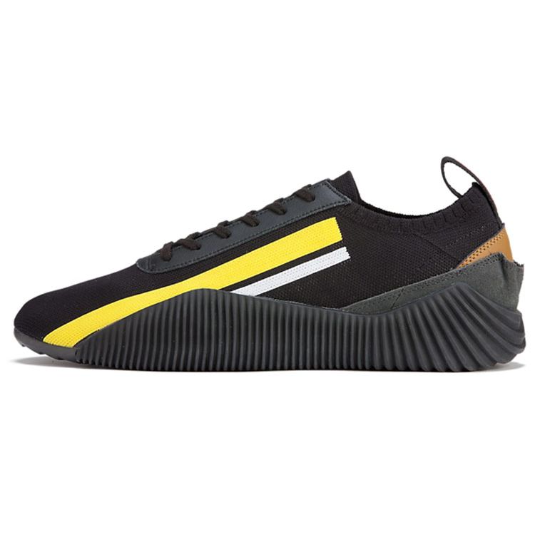 ONITSUKA TIGER Мужской свитер Acromount Knit Черный Желтый 1183B469-001