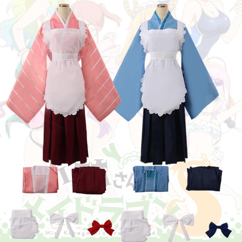 Аутентичный косплей Dragon Maid Коноэ Тору Наряды для женщин