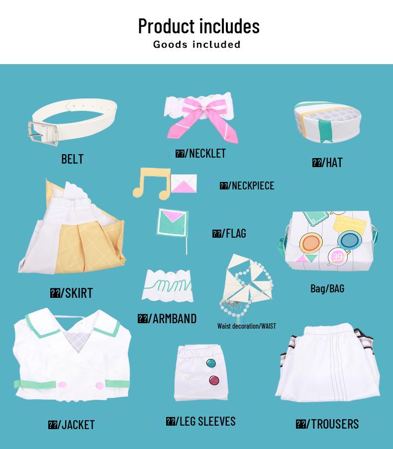 Комплект женского аниме-косплей костюма Magical Mirai 2024