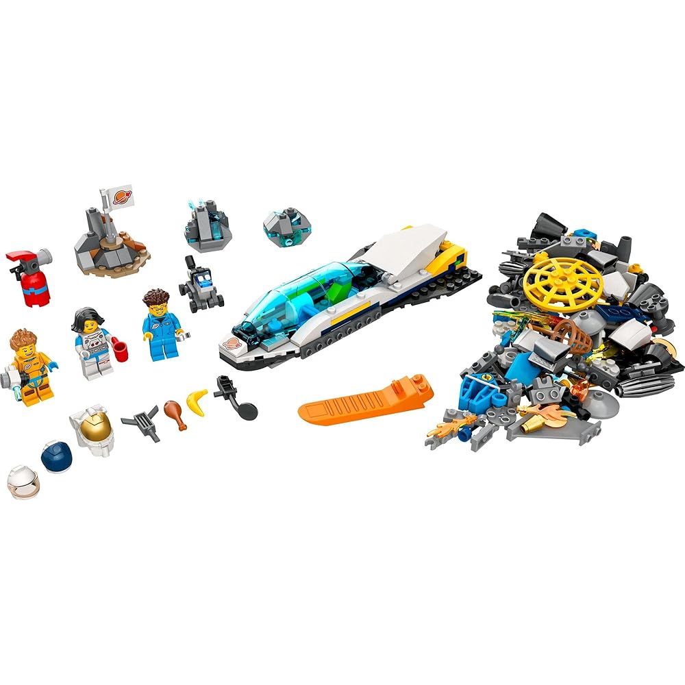 LEGO City Mars Exploration Mission 60354 Building Blocks Toy for Boys and Girls Ages 6 and Up