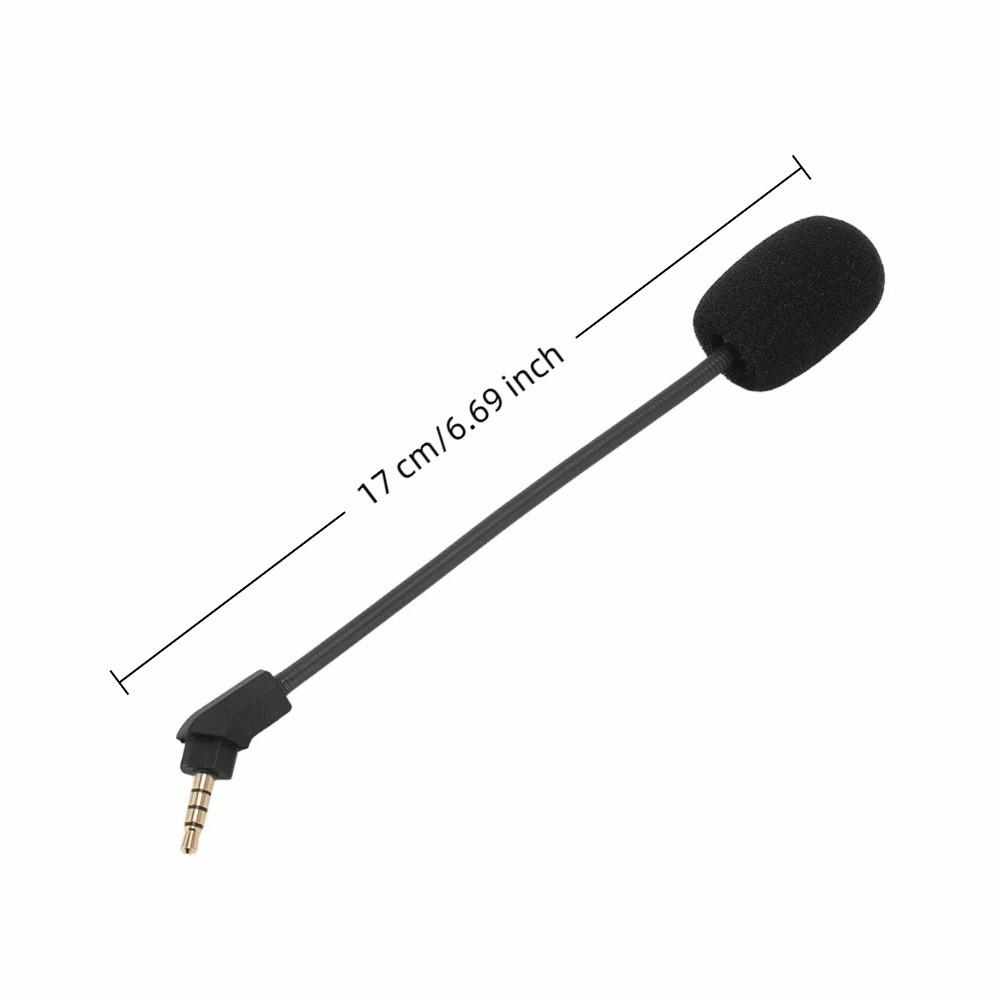 360° Rotatable Mic Replacement for Hyper X for Cloud for Revolver for PC Gaming
