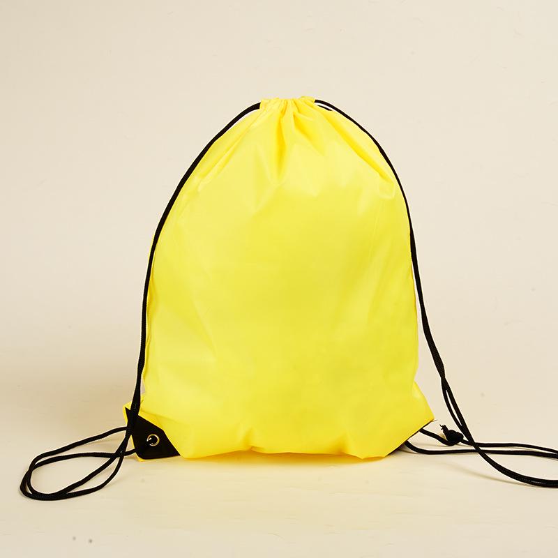 В наличии Спортивный рюкзак-мешок из полиэстера с логотипом на заказ