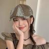 Korean Style Newsboy Caps Forward Cap Painter Hat Fashion Plaid Berets Ladies