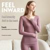 Seamless Body Shaping Warm Set: Autumn/Winter Base Layer Clothing