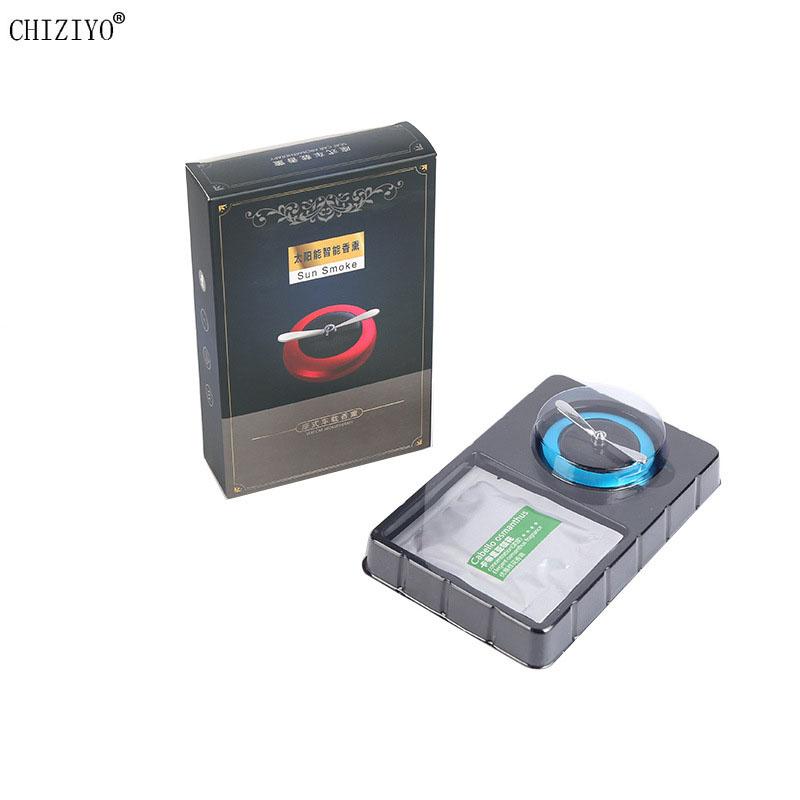 Креативный вращающийся солнечный пропеллер освежитель воздуха для автомобиля диффузор ароматов для автомобилей ароматизатор запах очиститель воздуха украшения