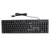 K1800 Minority Language Keyboard 104 Keys 4.2ft Cable Ergonomic Design USB Wired Gaming Keyboard