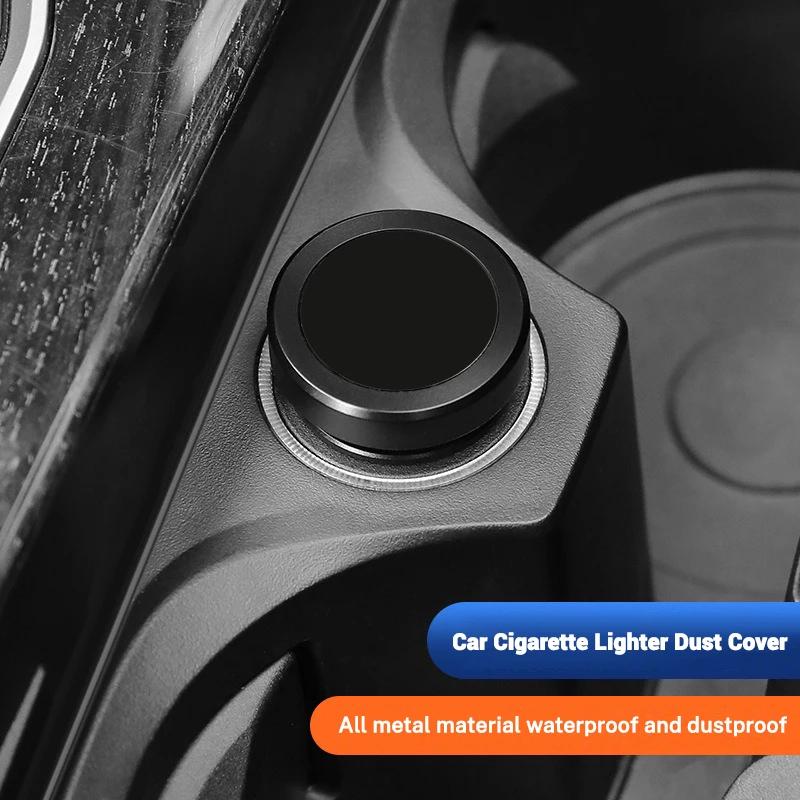 ABS Car Cigarette Lighter Dust Cover Dustproof Cap Plug for For Alfa Romeo Giulietta 159 147 156 166 Mito Giulia Stelvio TonaleNC7