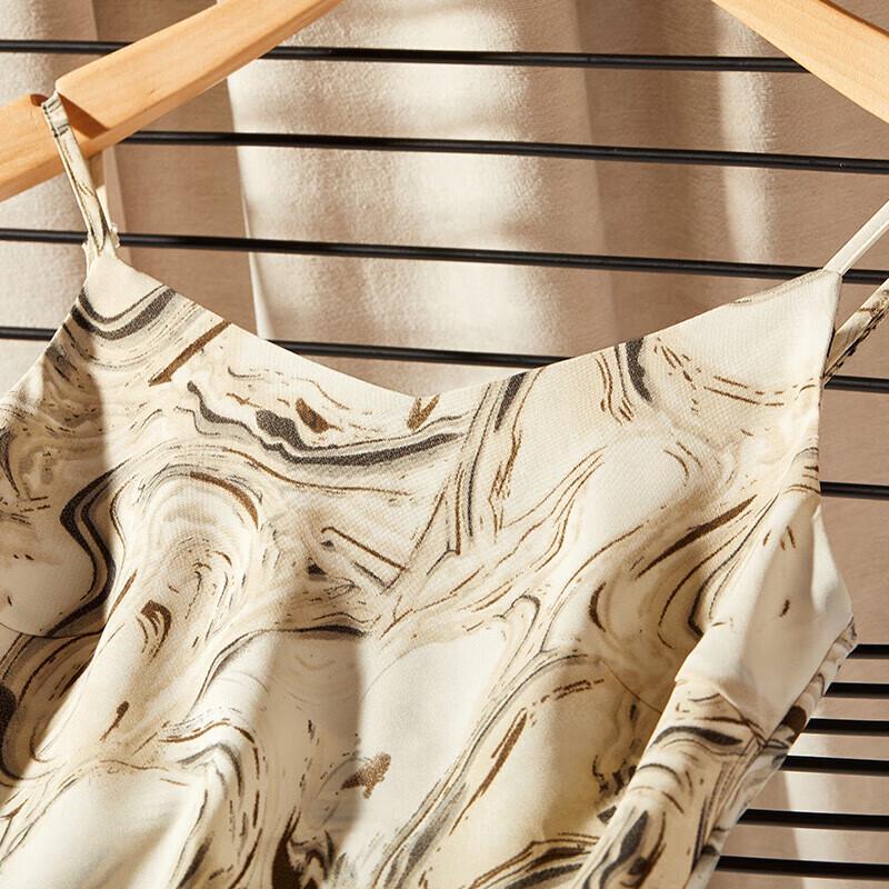 French Style Floral Suspender Dress