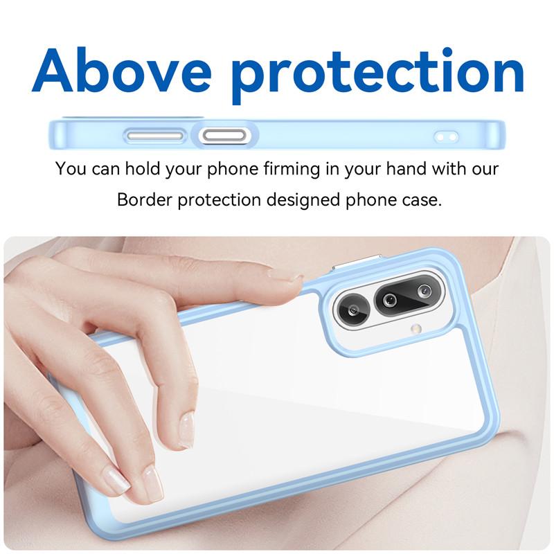 Чехол для Samsung Galaxy M36 Чехол для Samsung M36 F16 F36 TPU Бортик Акриловая Задняя Панель Бампер Защитные Чехлы Для Телефона Для Samsung M16