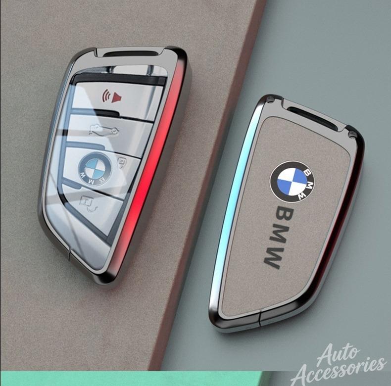 Newly Car Metal Smart Remote Key Case Cover Protective Shell Auto Keychain Accessories For BMW F20 G20 G30 X1 X3 X4 X5 G05 X6 L111