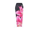 1011 new European and American split swimsuit women's printed bikini slim wrap skirt three-piece beach swimsuit