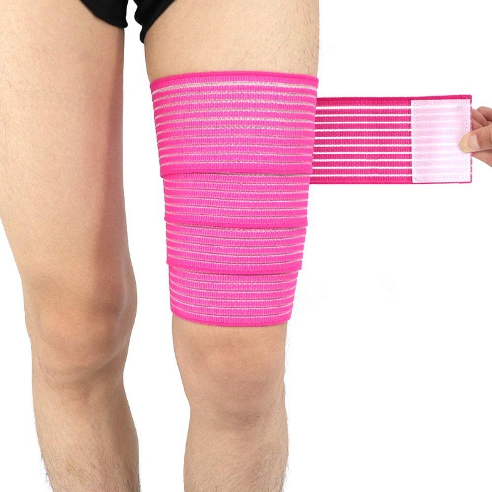 Relief Pain Adjustable Thigh Sleeve Calf Elastic Bandage Bike Leg Warmers Sport Protection Bandage