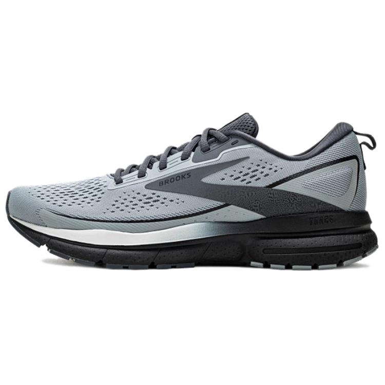 Brooks Trace 3 White Ebony Men Sneakers Alloy 110412-1D-180
