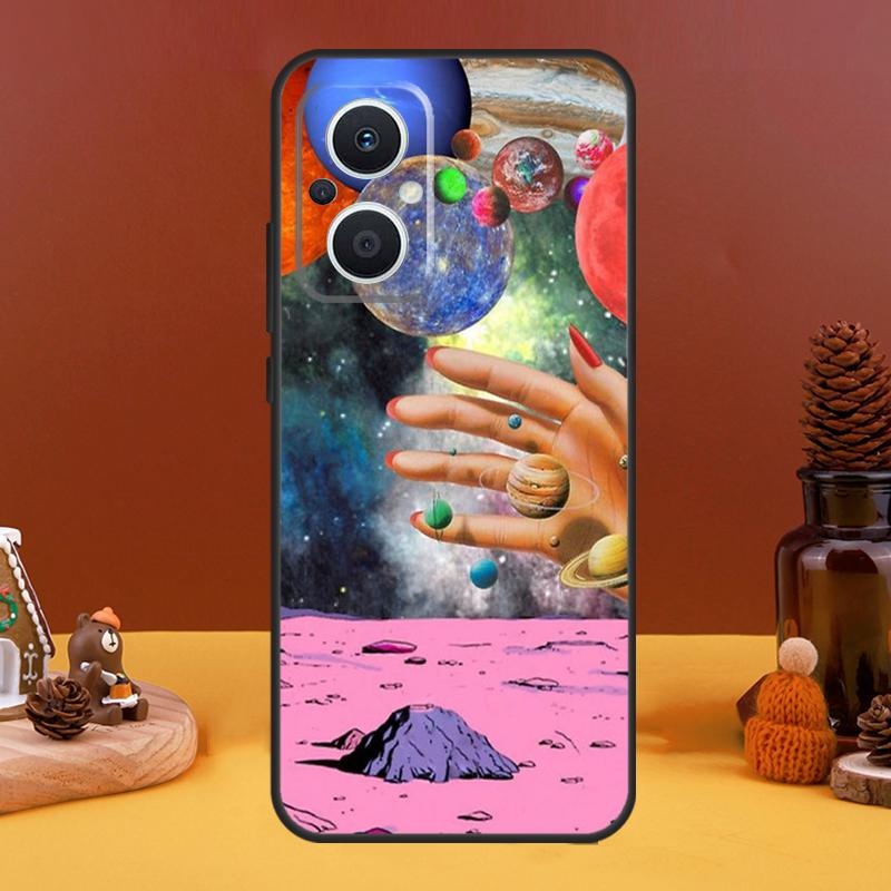 Эстетичный чехол Планета для OPPO Reno 10 Pro 11 F 4 6 7 8 5 Lite 4Z 5Z 8T OPPO Find X6 Pro X5 X2 X3 Lite