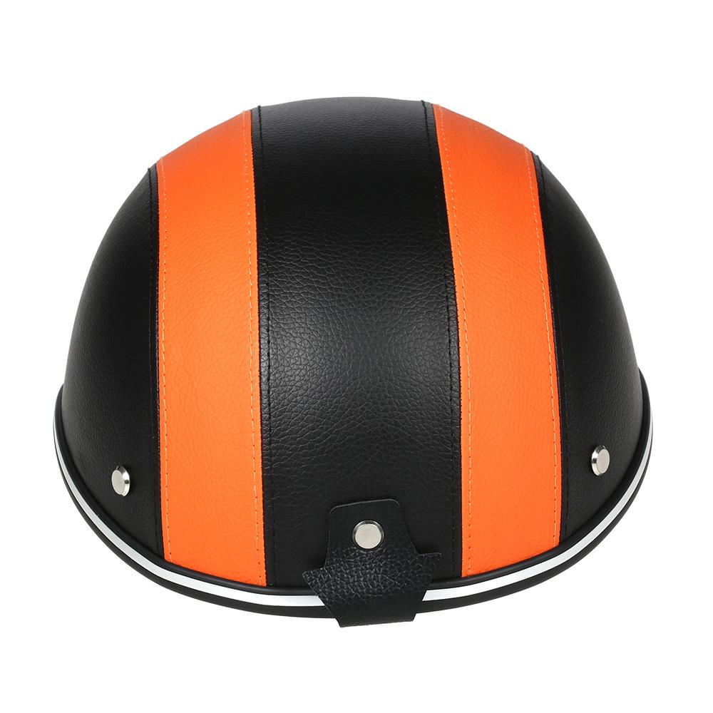 Мотоциклетный шлем с половиной лица, бейсболка с солнцезащитным козырьком