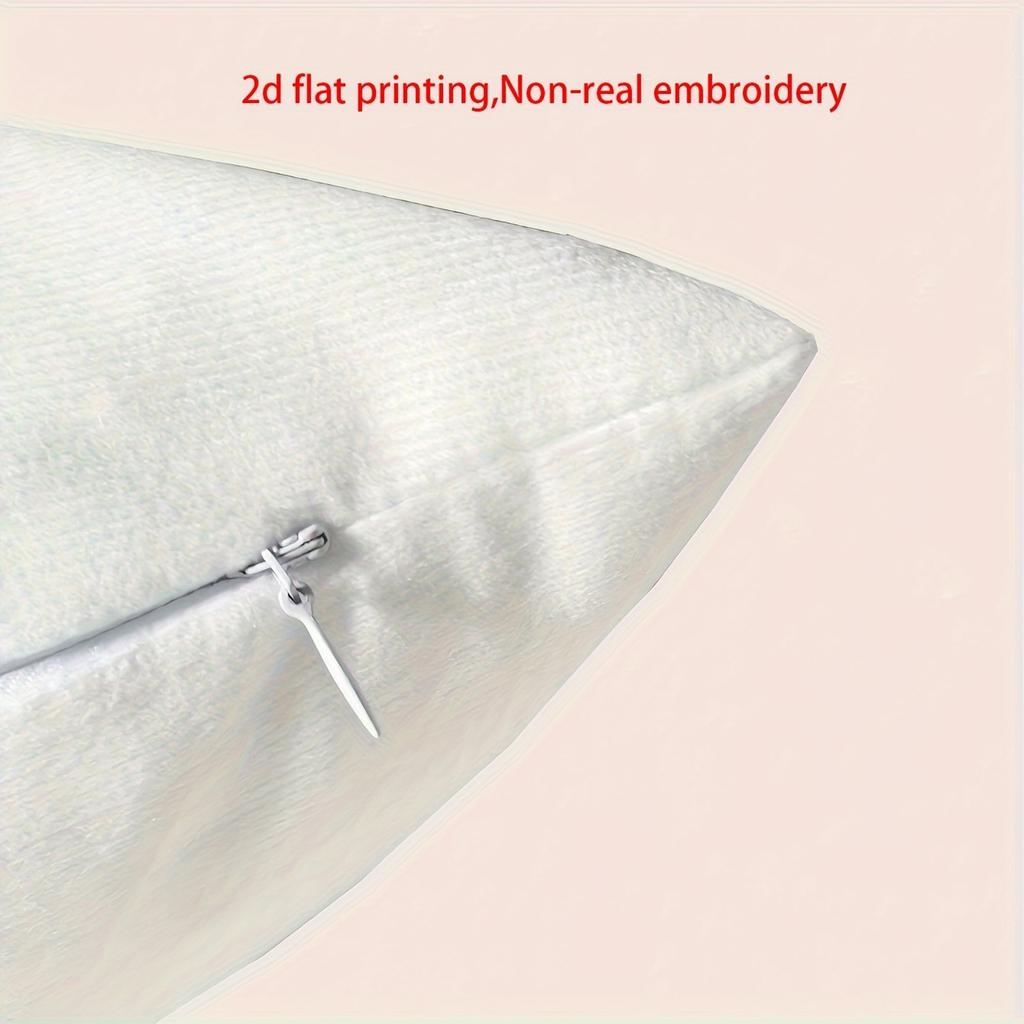 Cool Black Cat Reading Book with Wine Glass 2D Printed Pillow Cover Sofa Cushion Cover, Home Decoration, 2D Printing