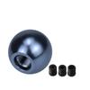 Universal Auto Shift Knob Aluminum Ball Gear Shift Knob With Screw Nut Manual Transmission Vehicles Interior Replacement Parts