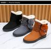 Fashion Women Boot Furry Winter Shoes 2024 New Woman Snow Boot Keep Warm Botas Mujer Casual Women's Winter Shoes Plush Ankle Booties