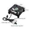 Infinite Adjustment Feature in a Quiet 5V USB Chassis Cooler Essential for Router & Console Lifespan Extension