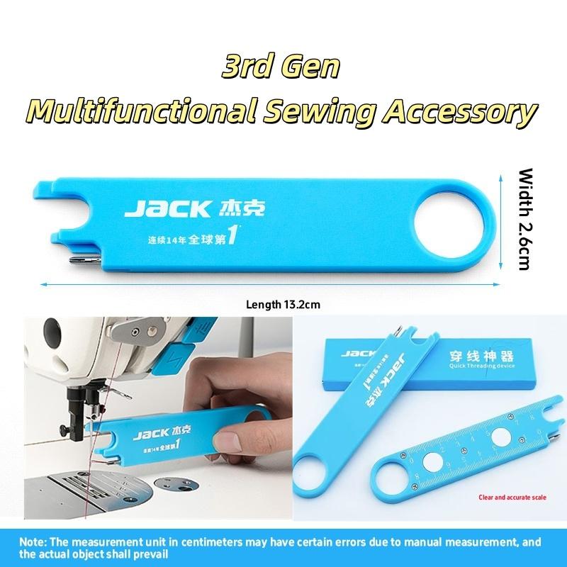 3Rd Jack Sewing Threader Tool Multifunction Anti-Binding Thread Threader Magnetic Adsorption Nanometer Sewing Tool Sewing Parts