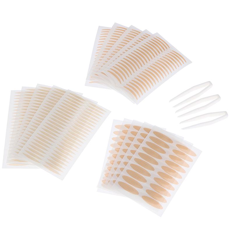 200Pcs Invisible Eyelid Sticker Double Eyelid Stickers Transparent Self Adhesive Double Eye Tape Ladies Eye Makeup Tools